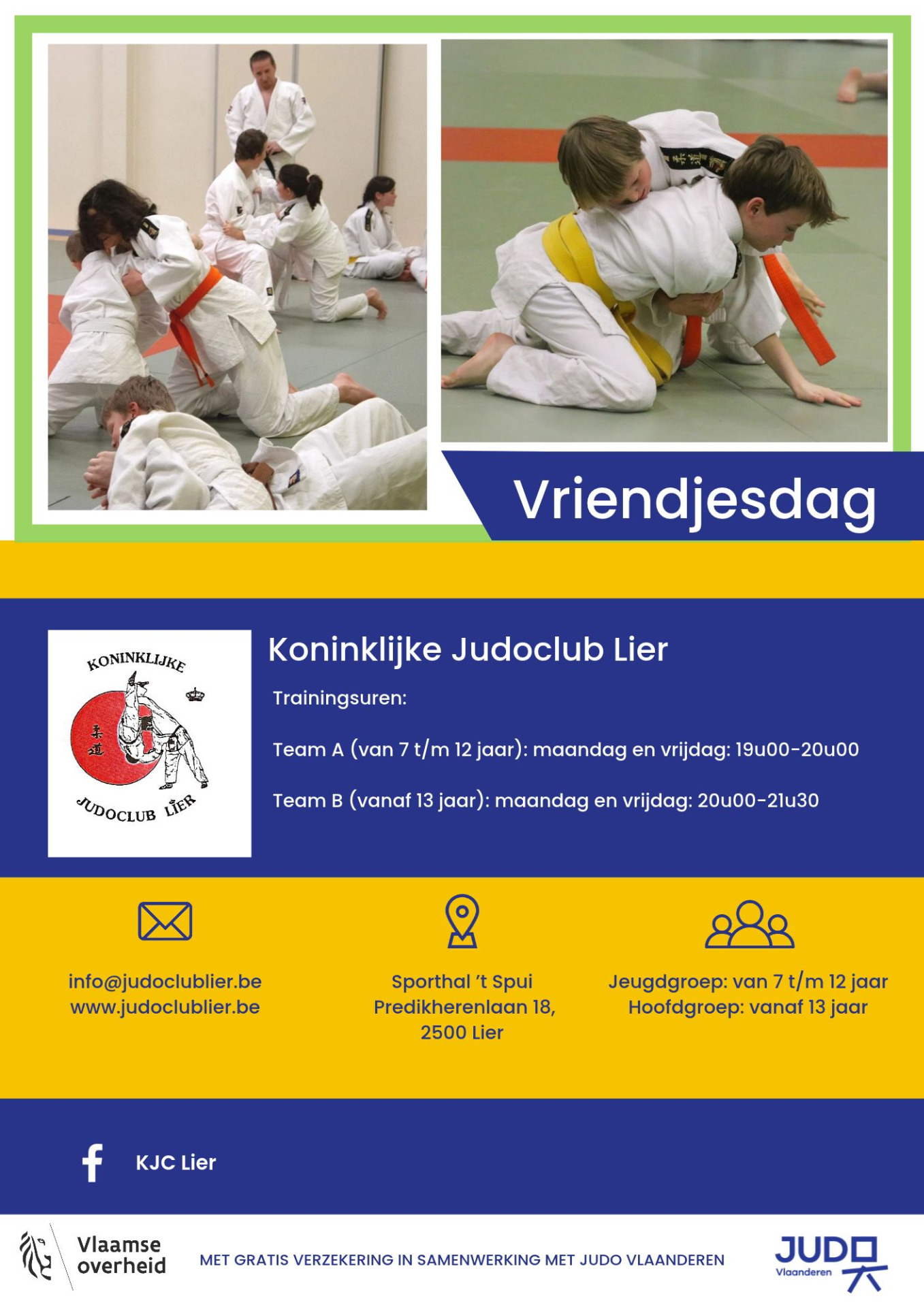 Vriendjesdag - vrijdag 30 oktober 2026